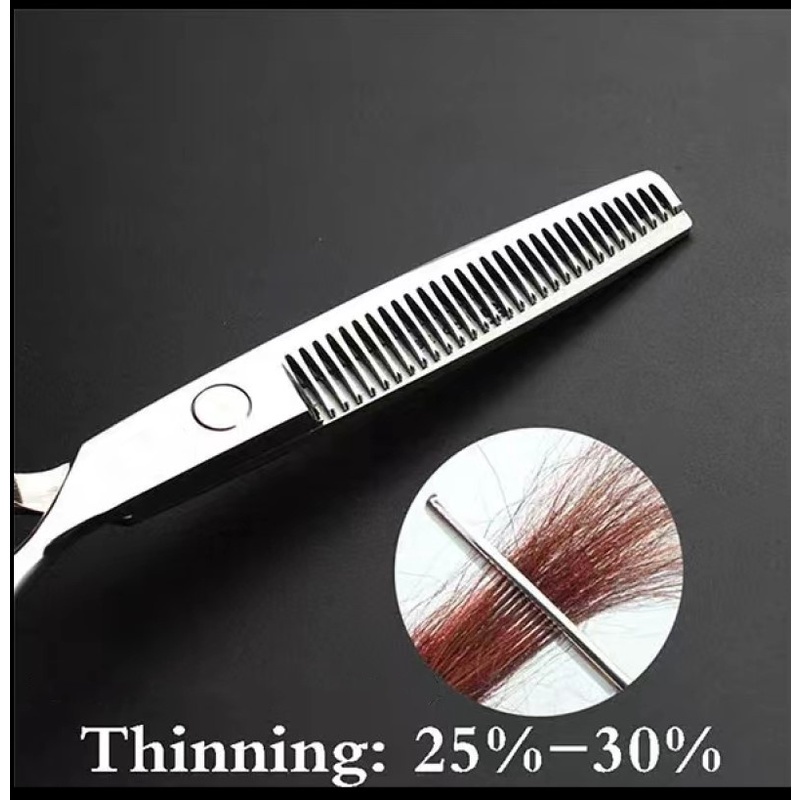 Bộ Kéo Cắt Tóc 7.5inch 6CR Bằng Thép Không Gỉ Chuyên Dụng Cho Salon Làm Tóc