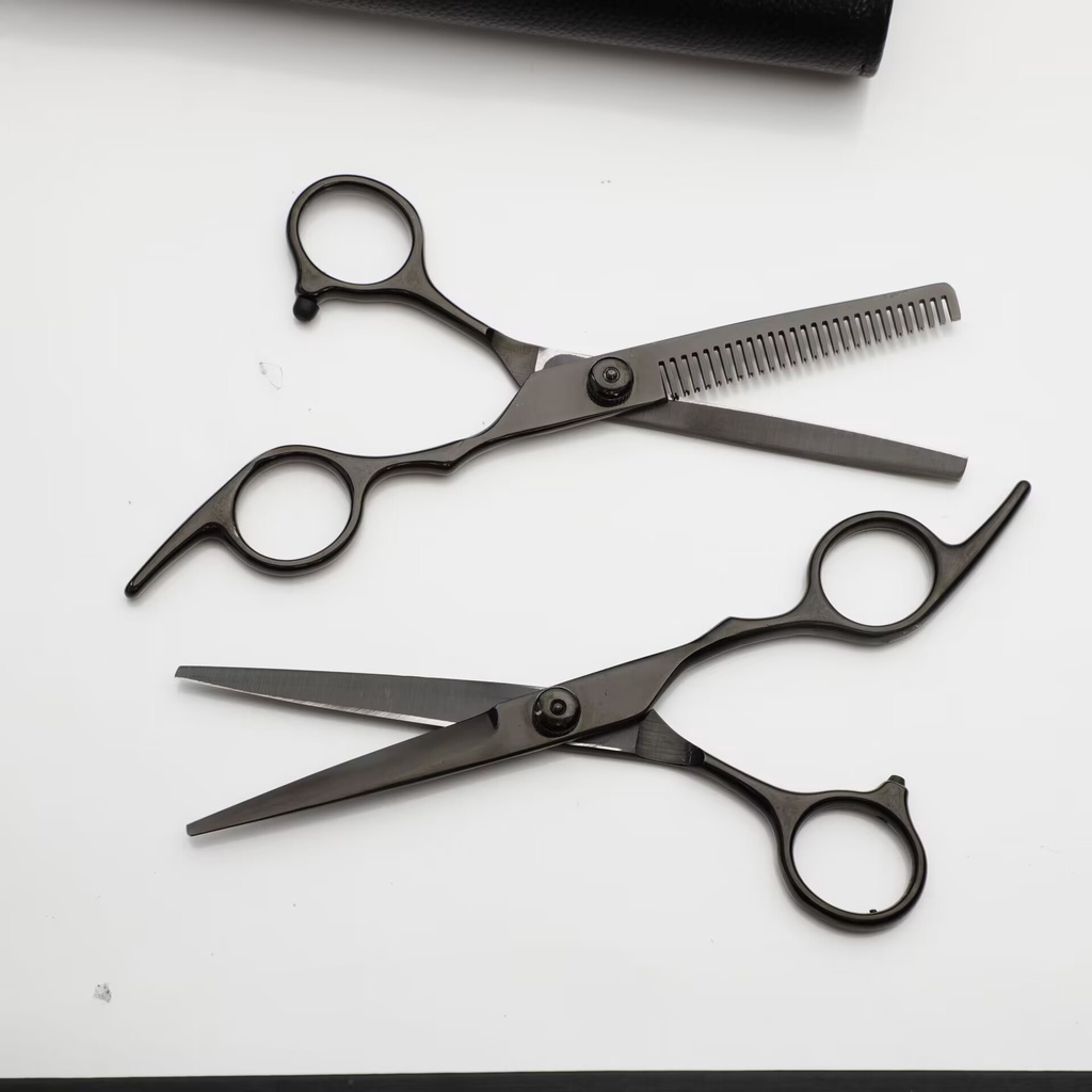 Kéo Cắt Tóc Chuyên Nghiệp 6.5inch Có Răng Cưa # 4