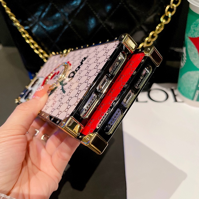 Ốp Điện Thoại Tráng Gương Họa Tiết Hoa Hồng Kèm Giá Đỡ Cho Redmi Note 11 10 9 8 Pro 11S 10S 9S