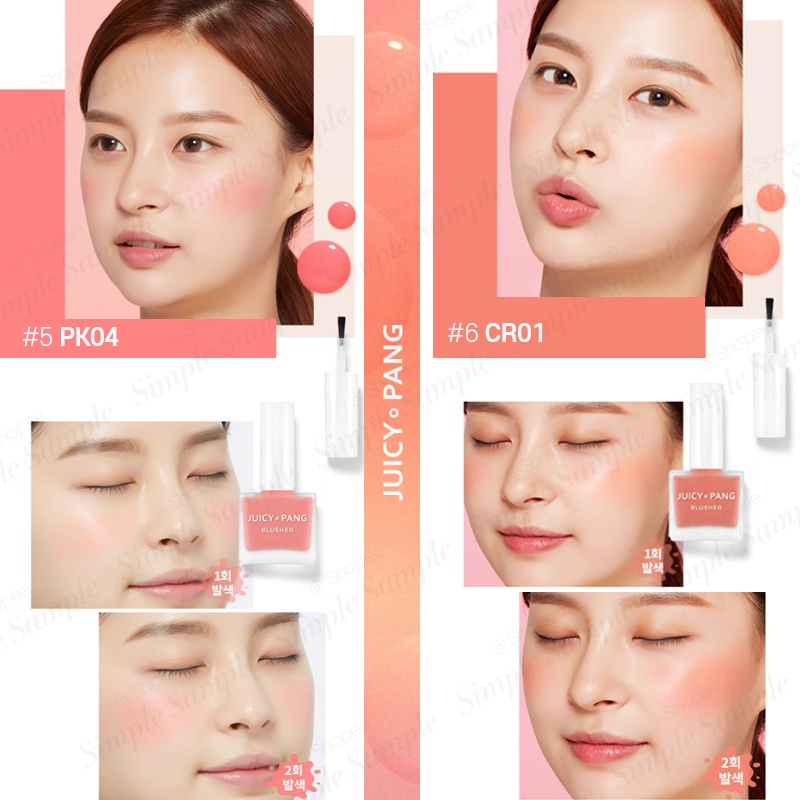 APIEU juicy pang water blusher liquid cheek
