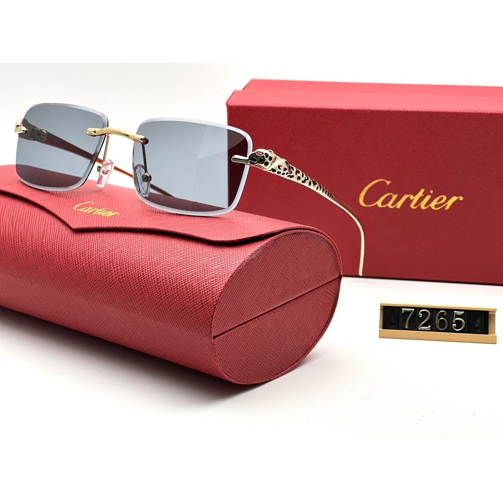 Mua Kính Râm Không Gọng CARTIER 2023 Chống Tia uv400 7265 Chất Lượng ...