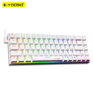 Bàn phím cơ gaming z686 rgb usb 60% 68 phím chuyên nghiệp