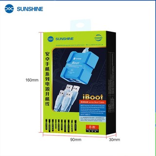 Sunshine iBoot B Test Flex Android Power Supply Cable Hỗ trợ Android Model Over 300 Pin BOOT Control Line Sửa chữa