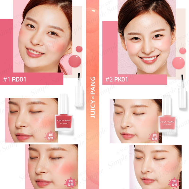 APIEU juicy pang water blusher liquid cheek