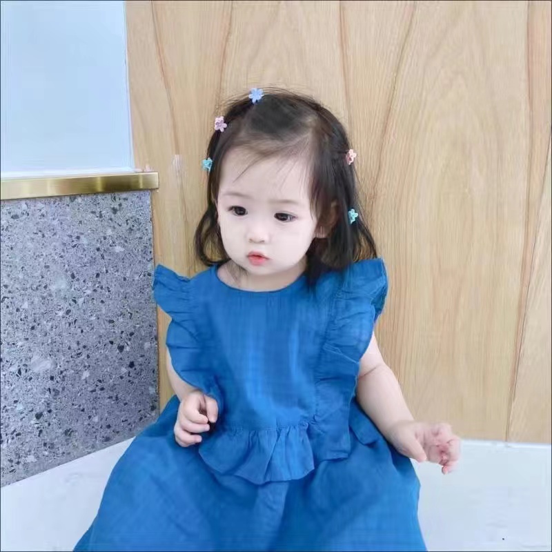 Đầm cotton Thời Trang Mùa Hè 2023 Dành Cho Bé Gái