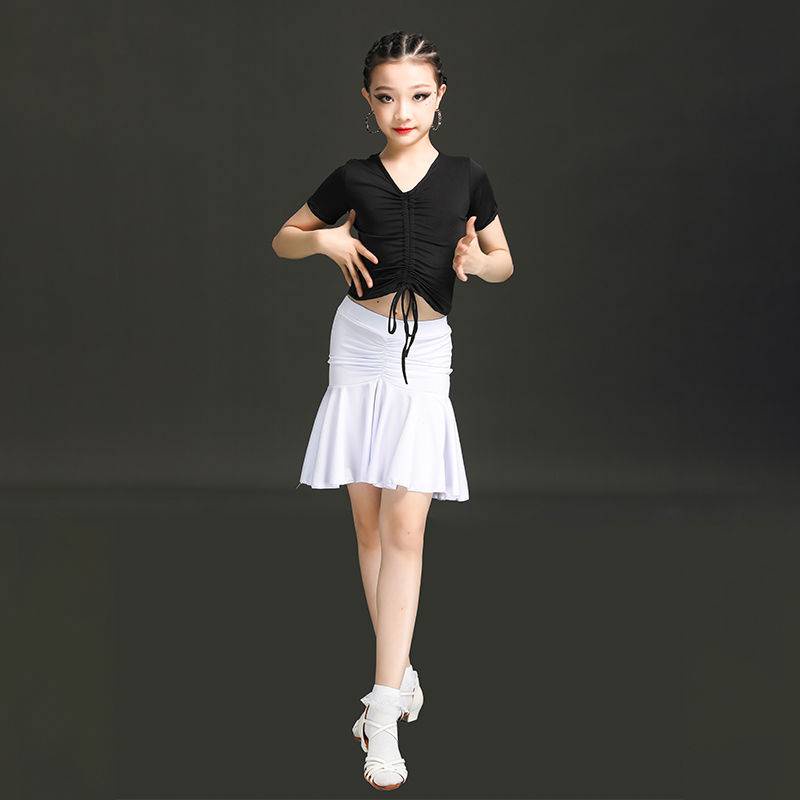 Latin bé gái váy Trang Phục Khiêu Vũ Latin Chuyên Nghiệp Dành Cho Trẻ Em Và Phụ Nữ#Bộ Trang Phục Biểu Diễn Khiêu Vũ Latin Mùa Hè Size 39% s