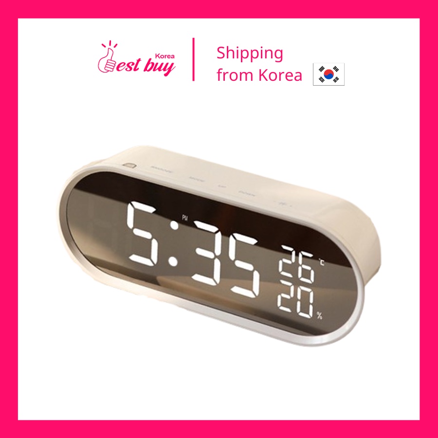 Đồng hồ điện tử để bàn Hàn Quốc Mooas