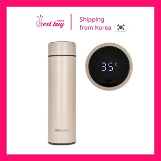 Bình giữ nhiệt pha sữa hiển thị nhiệt độ thông minh Moyuum 500ml