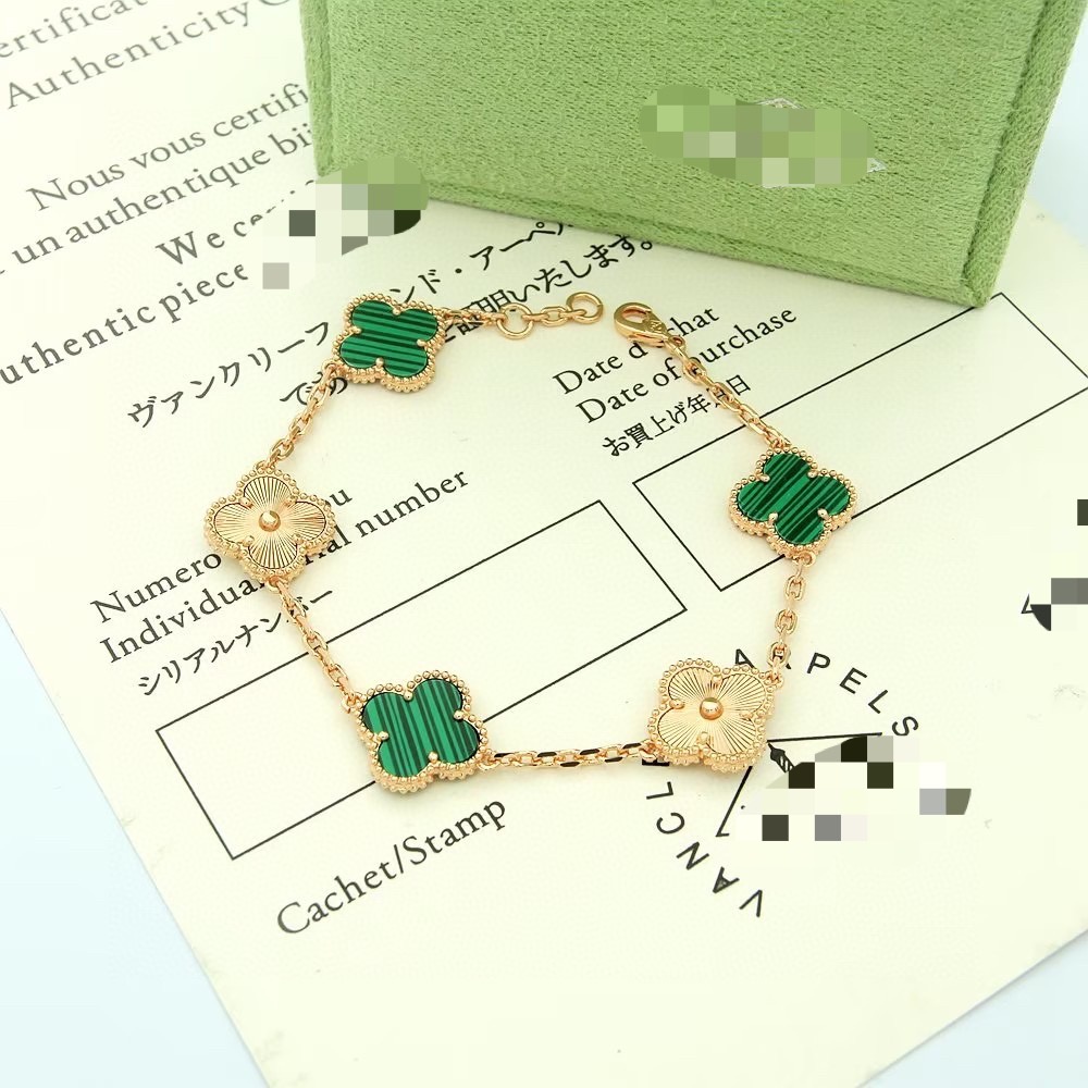 V & a & n Cleef Arpels 2023 Vòng Tay Nhiều Lớp Thời Trang Cao Cấp Cho Nữ