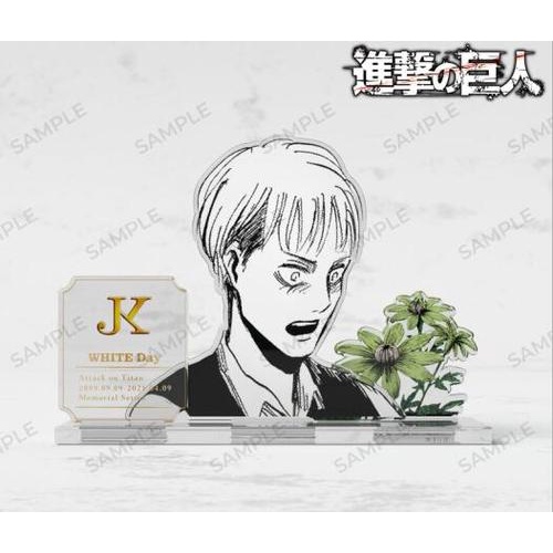 Mô Hình Nhân Vật Armin Levi Erwin Eren Trong Attack on Titan Bằng Acrylic Trang Trí Bàn Làm Việc