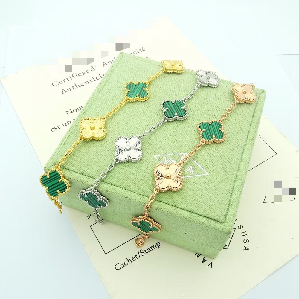 V & a & n Cleef Arpels 2023 Vòng Tay Nhiều Lớp Thời Trang Cao Cấp Cho Nữ