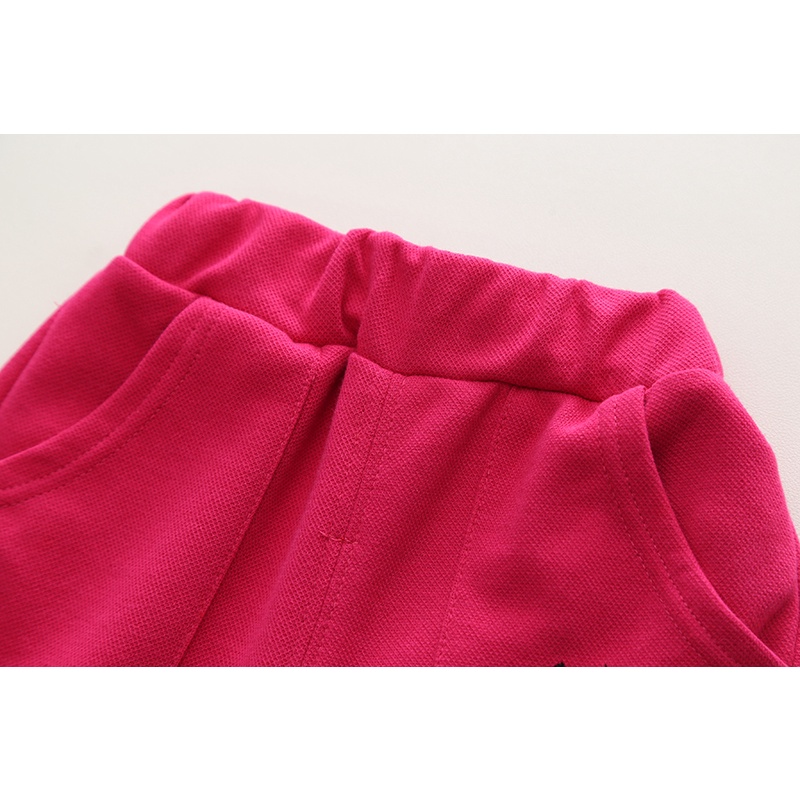 Set Đồ Mùa Hè 2 Món Gồm Áo Thun Cotton Tay Cộc + Quần Ngắn In Họa Tiết Hoạt Hình Dễ Thương Thời Trang Cho Bé Trai 0-4