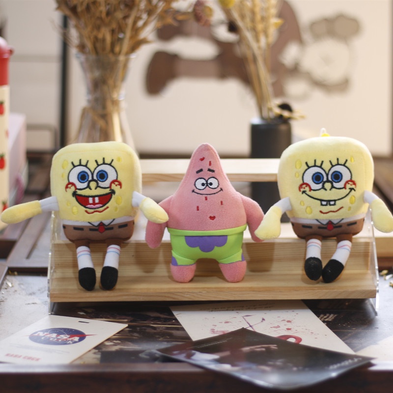 Đồ chơi nhồi bông Mềm Mại Hình SpongeBob Đáng Yêu