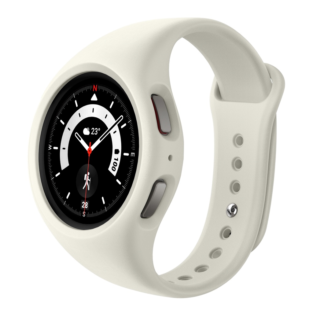 Ốp Silicone Mềm Bảo Vệ Đồng Hồ Samsung Galaxy Watch 5 Pro 45mm