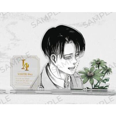 Mô Hình Nhân Vật Armin Levi Erwin Eren Trong Attack on Titan Bằng Acrylic Trang Trí Bàn Làm Việc