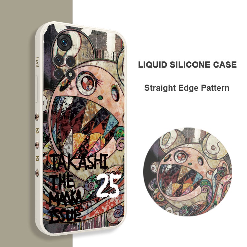 Ốp Điện Thoại Họa Tiết Graffiti Sáng Tạo Cho Xiaomi Redmi Note 11 11S 11T Pro Plus + 4G 5G
