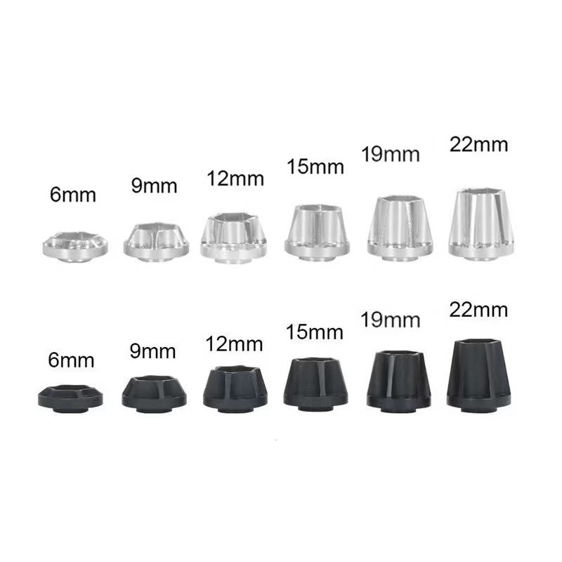 Bộ 2 Đai Ốc Lục Giác 12mm Cho Bánh Xe 1.9 2.2 Inch Axial SCX10 RBX10 Yeti Wraith 90056 TRX4 TRX6