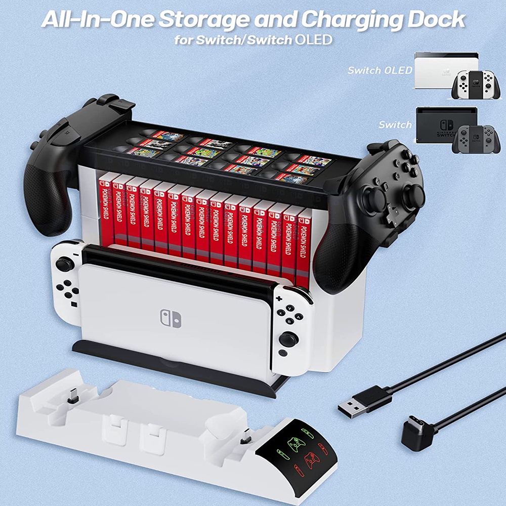 Dock Sạc Đa Năng Cho Nintendo Switch OLED / Switch