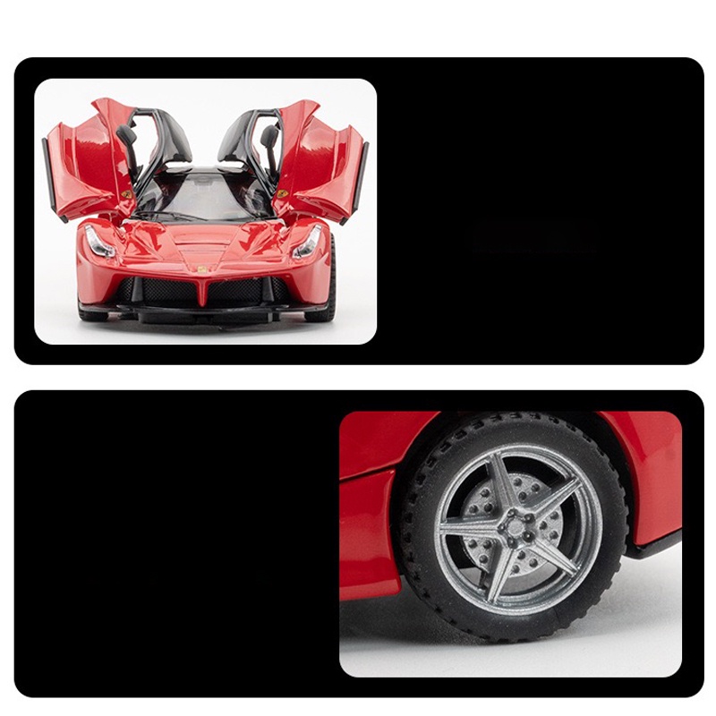 Mô Hình Xe Ô Tô Laferrari Tỉ Lệ 1: 32 Cao Cấp