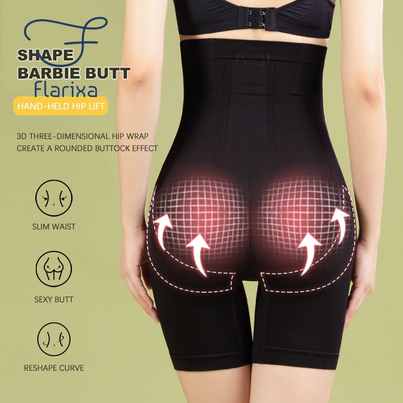 Flarixa Quần Lót Lưng Cao Định Hình Eo Thon Plus Size Cho Nữ