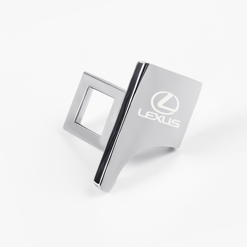 1 Chốt Khóa Dây An Toàn Bằng Kim Loại Màu Bạc Cho Xe Hơi Lexus ES300 RX330 RX300 GS300 IS250 IS200 CT200h NX RX