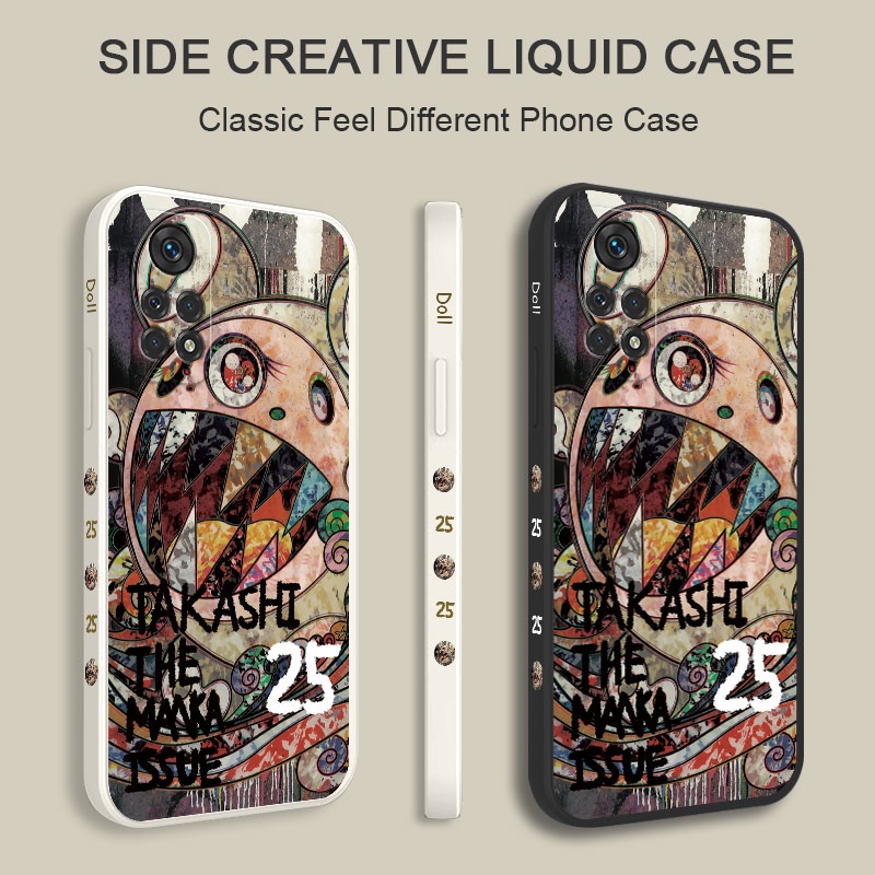 Ốp Điện Thoại Họa Tiết Graffiti Sáng Tạo Cho Xiaomi Redmi Note 11 11S 11T Pro Plus + 4G 5G