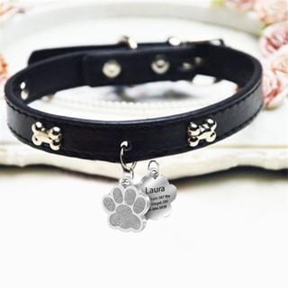  Con mèo Vòng cổ cho Chó + Thẻ tên thú cưng  khắc tên theo yêu cầu  
