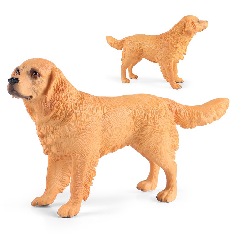 Mô Hình Chú Chó Vàng Đáng Yêu Trang Trí