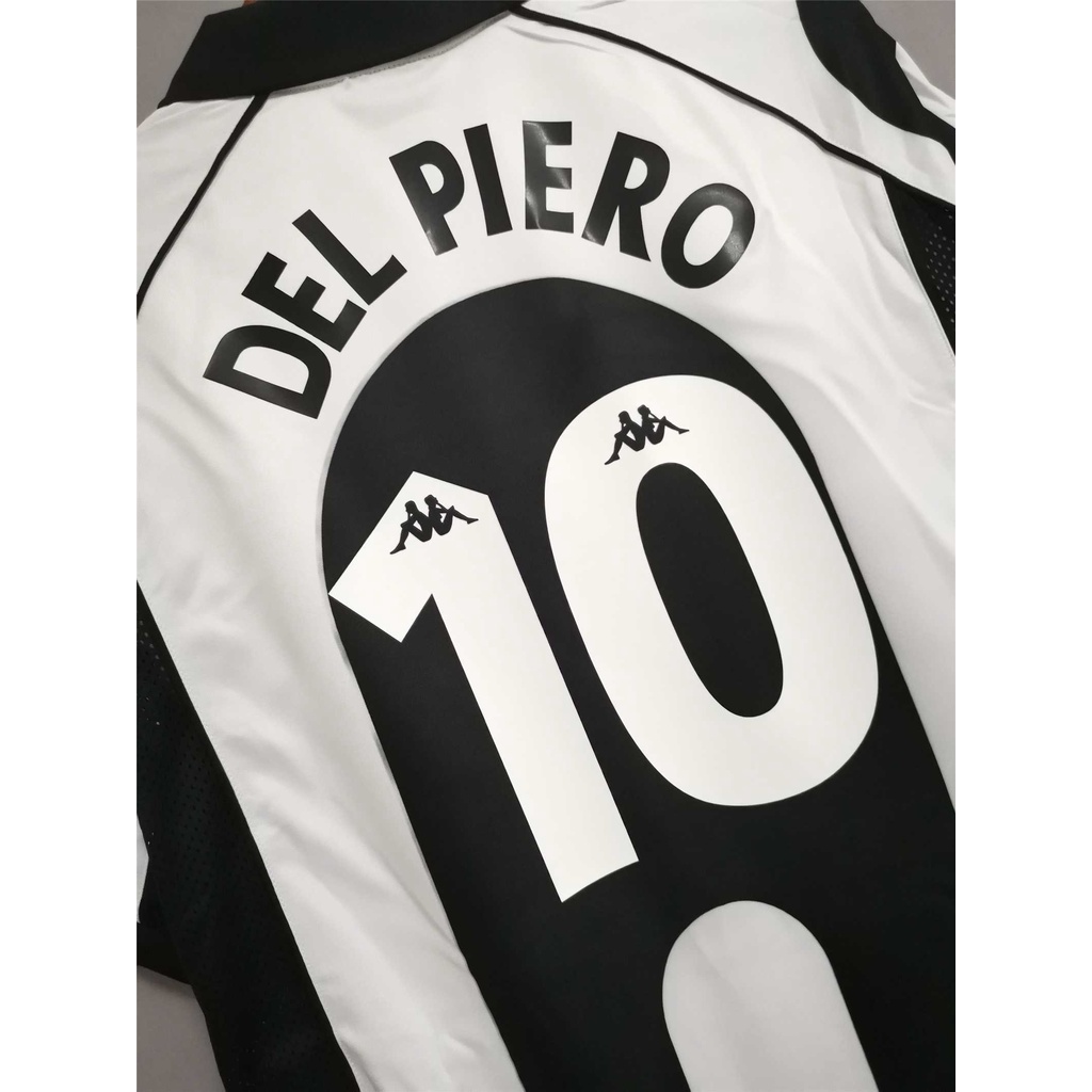 Áo Thun Bóng Đá Số 97-98 Đội Juventus Chất Lượng Cao Phong Cách Retro