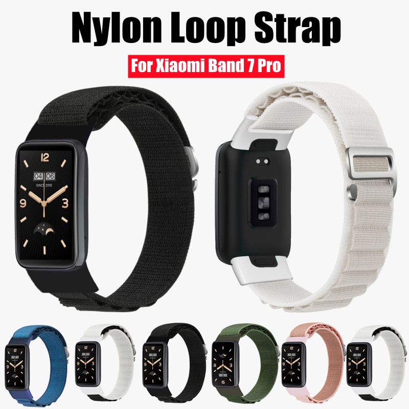Dây Đeo Nylon Thay Thế Cho Đồng Hồ Thông Minh Xiaomi Mi Band 7 Pro