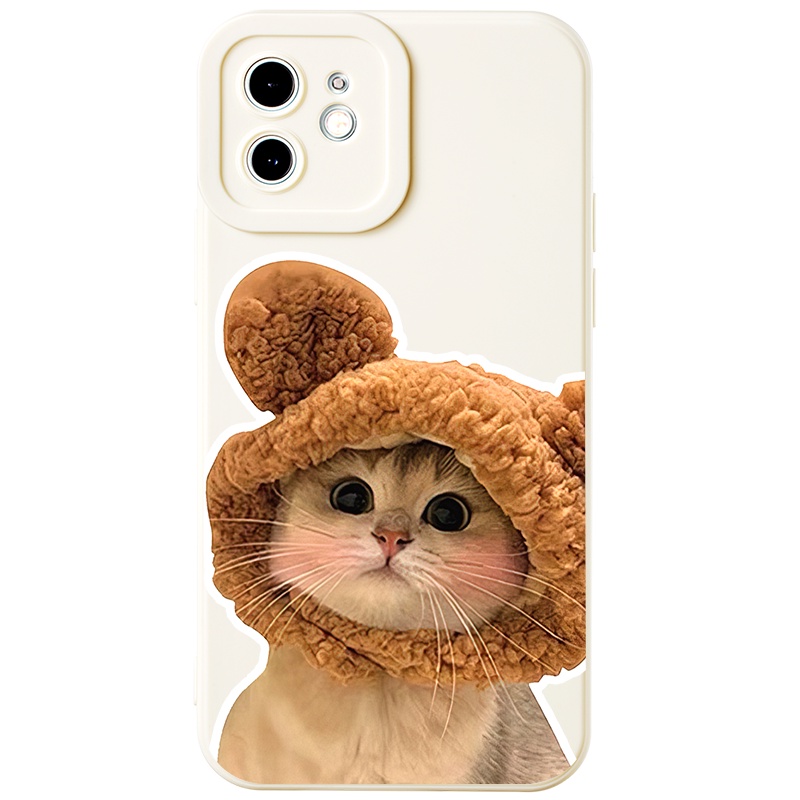 Ốp điện thoại JURSUE cặp đôi dễ thương đẹp mèo chó Cho iPhone 14 13 12 11 Pro Max SE 2020 X XR XS 8 7 ip 6S 6 Plus kute XYH1402