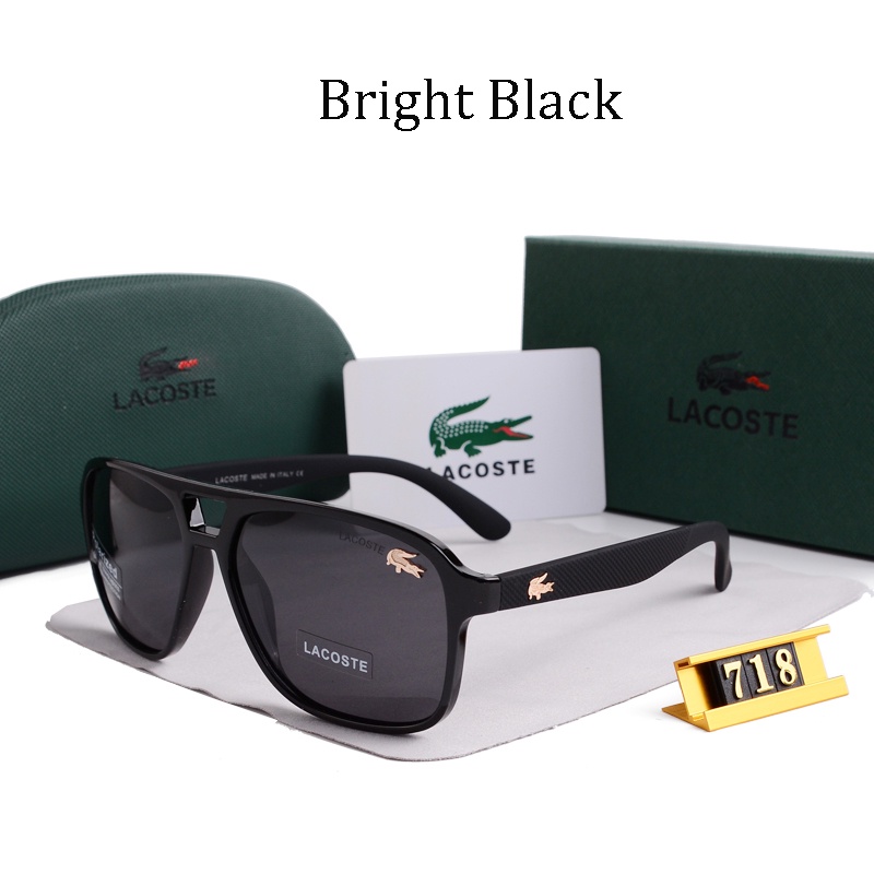 Lacoste Kính Mát Phân Cực Chống Tia UV400 718 Thời Trang Sang Trọng Cho Nam