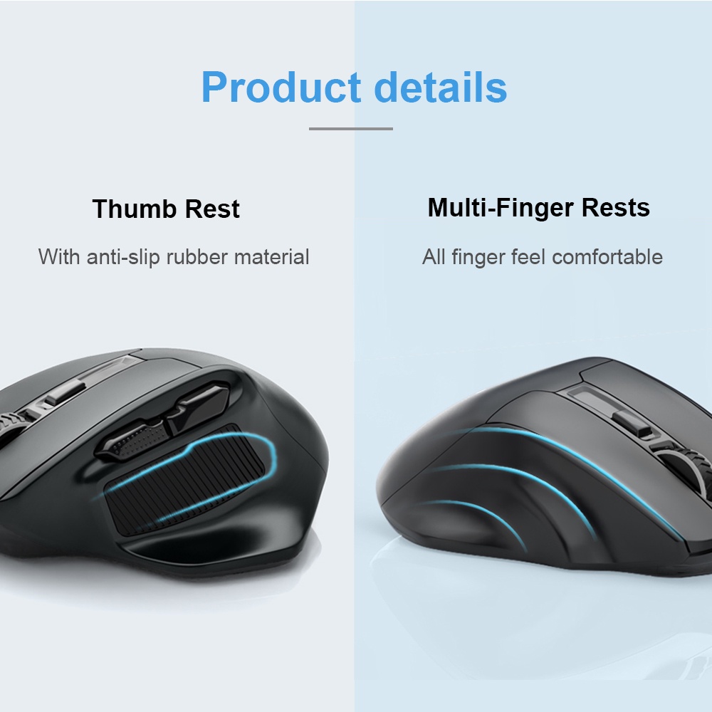 Chuột Gaming E-YOOSO X-31 USB 2.4G Không Dây, 3212 4800 DPI 5 NúT BấM Cho laptop / PC