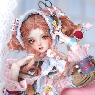 Bjd 1/4 needlework dream 1/4 bjd girl spring 43cm trọn bộ búp bê chính hãng búp bê sd món quà tốt nhất cho trẻ em búp bê bóng-jointed