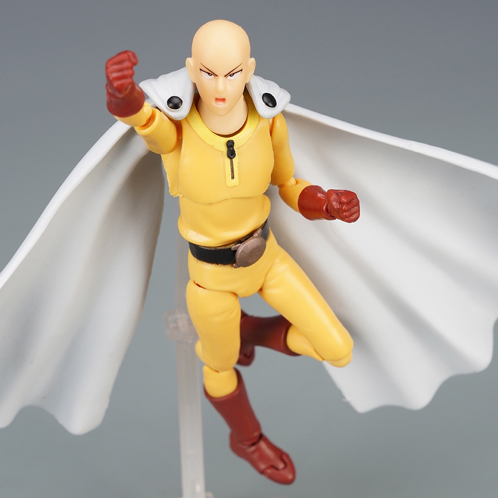 Nhân Vật One Punch Man Saitama 310 Kích Thước 16cm# Mô Hình Nhân Vật Hoạt Hình Anime Có Thể Di Chuyển Được