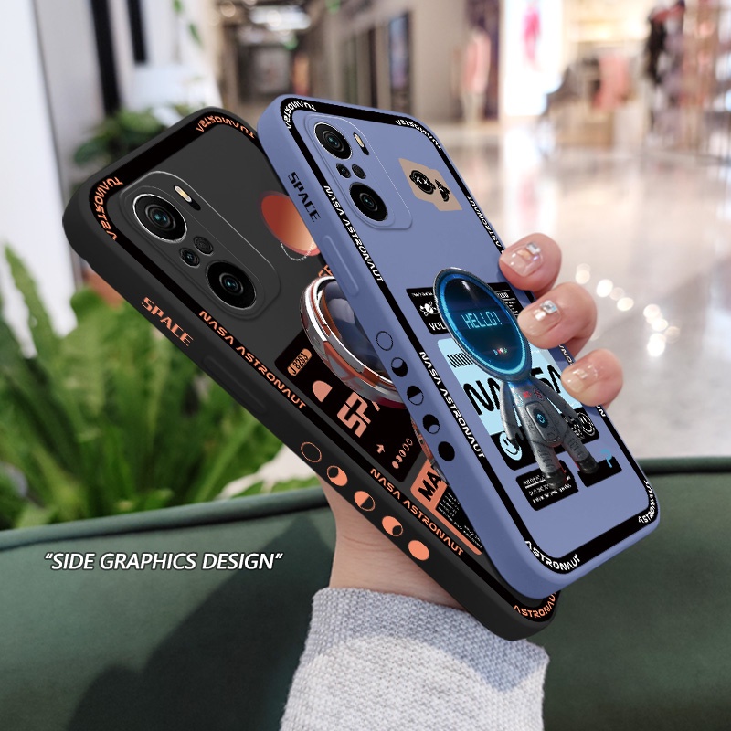 Ốp Điện Thoại Họa Tiết Phi Hành Gia Cho Xiaomi Poco F5 M5 M5S X5 PRO 5G