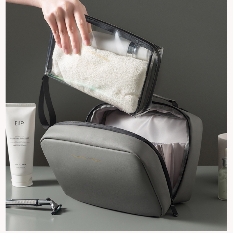 Túi Da PU Đựng Đồ Du Lịch Cỡ Lớn Chống Thấm Nước Cho Nam