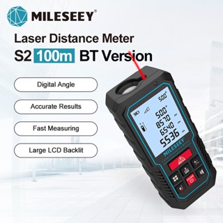 Milseey Máy Đo Khoảng Cách Laser D5 Cầm Tay Mini Màn Hình LCD Cho Xây Dựng/Khoảng Cách Cầm Tay Tại Nhà