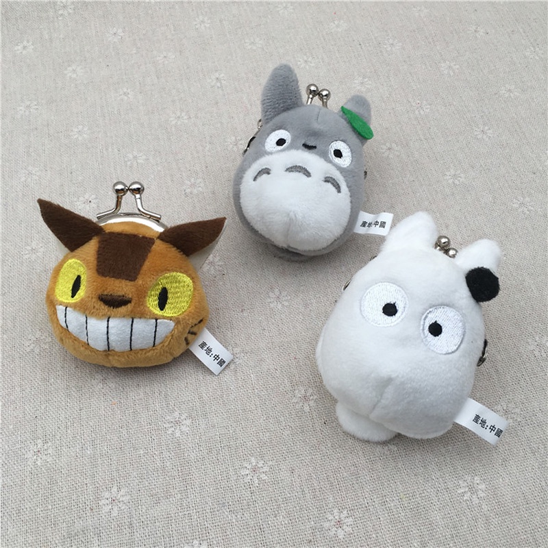 Móc Khóa Hình Totoro Nhồi Bông Dễ Thương