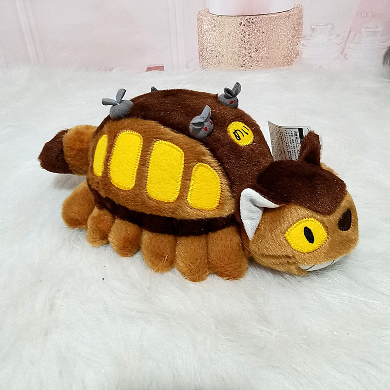 Đồ chơi nhồi bông Hình Mèo Con Hoạt Hình Hayao Miyazaki Tonari No Totoro Mei And The Bus 30cm Làm Quà Tặng Cho Bé