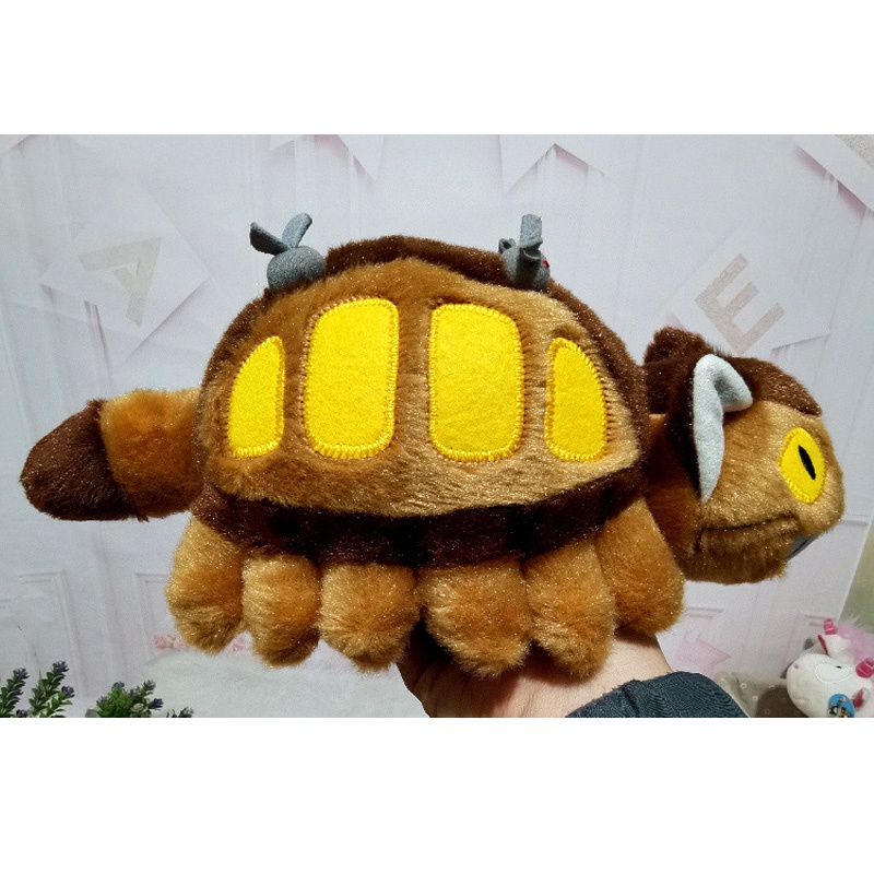 Đồ chơi nhồi bông Hình Mèo Con Hoạt Hình Hayao Miyazaki Tonari No Totoro Mei And The Bus 30cm Làm Quà Tặng Cho Bé