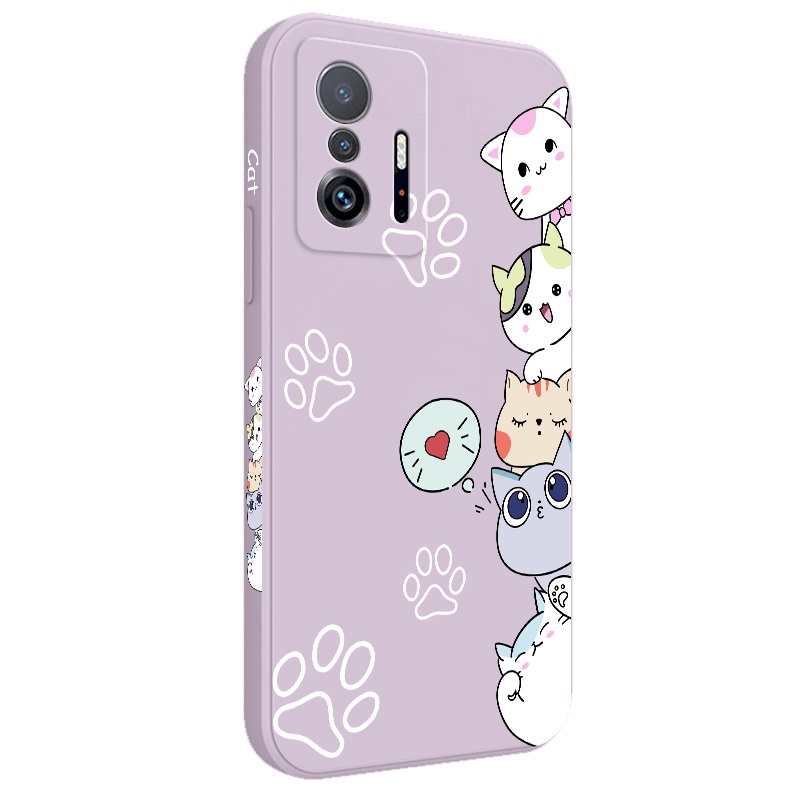 Ốp Điện Thoại Hình Mèo Cho xiaomi mi 13t 12t 11t 10t pro lite mi 9t pro