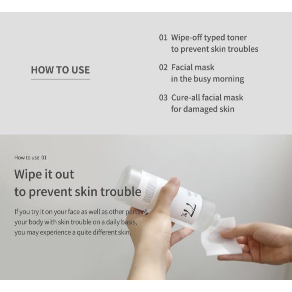 Nước Hoa Hồng anua heartleaf 77% Làm Dịu Da 250ml / 500ml