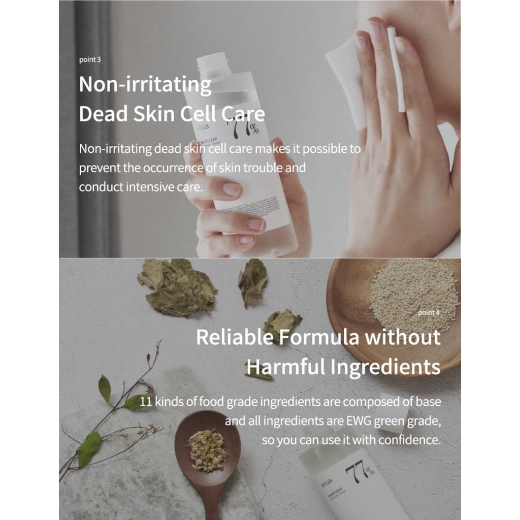 Nước Hoa Hồng anua heartleaf 77% Làm Dịu Da 250ml / 500ml