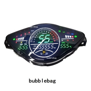 Đồng hồ đo tốc độ màn hình lcd kỹ thuật số dành cho xe mô tô honda wave 100 / 100r