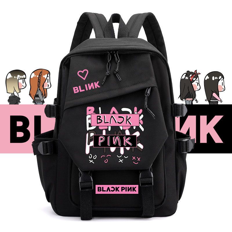 Ba Lô Đi Học In Hình blackpink Jin Zhini lisa