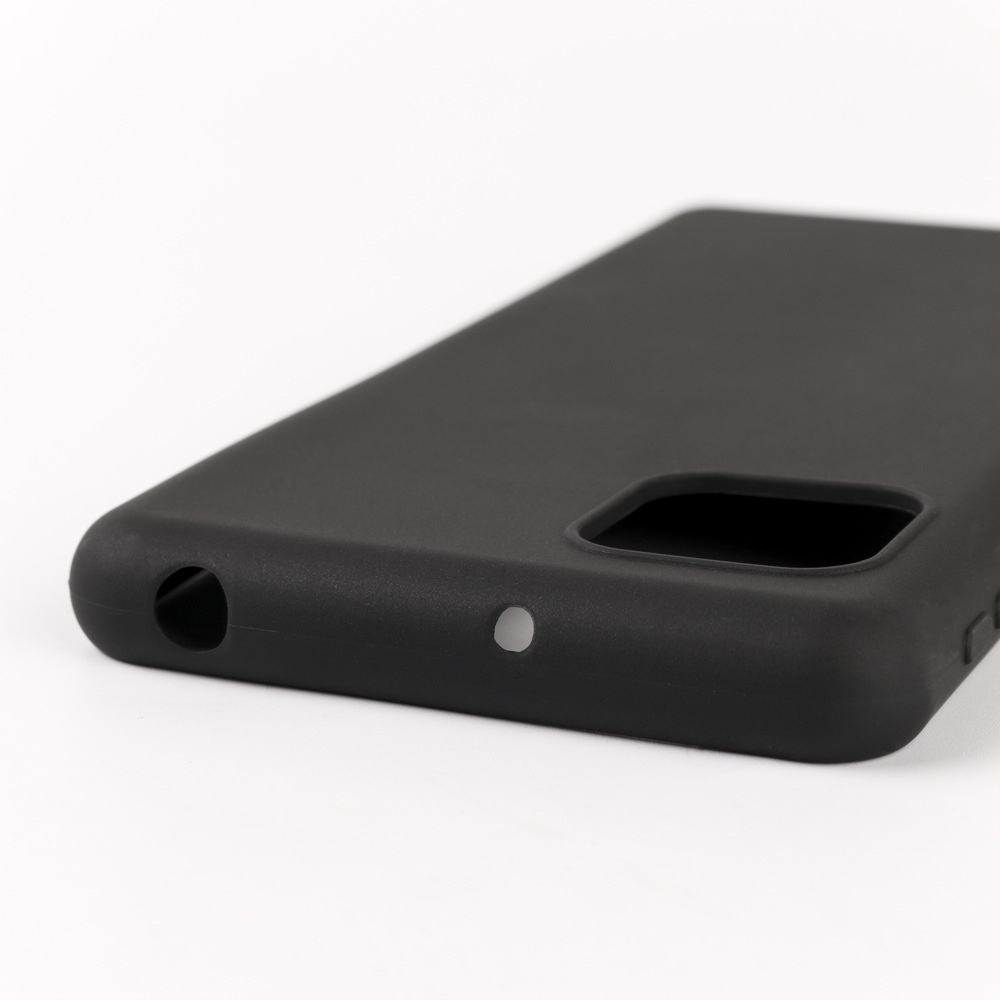 Ốp Điện Thoại TPU Silicon Mềm Màu Đen Cho Sharp Aquos Sense4 SH-41A Aquos Sense 4 / Aquos Sense5G SH-53A SH-M17 SHG03