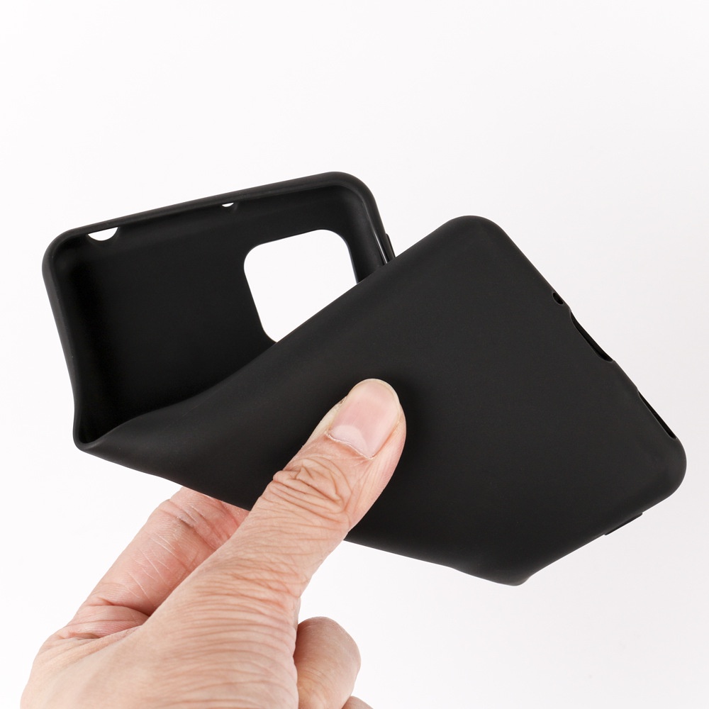 Ốp Điện Thoại TPU Silicon Mềm Màu Đen Cho Sharp Aquos Sense4 SH-41A Aquos Sense 4 / Aquos Sense5G SH-53A SH-M17 SHG03