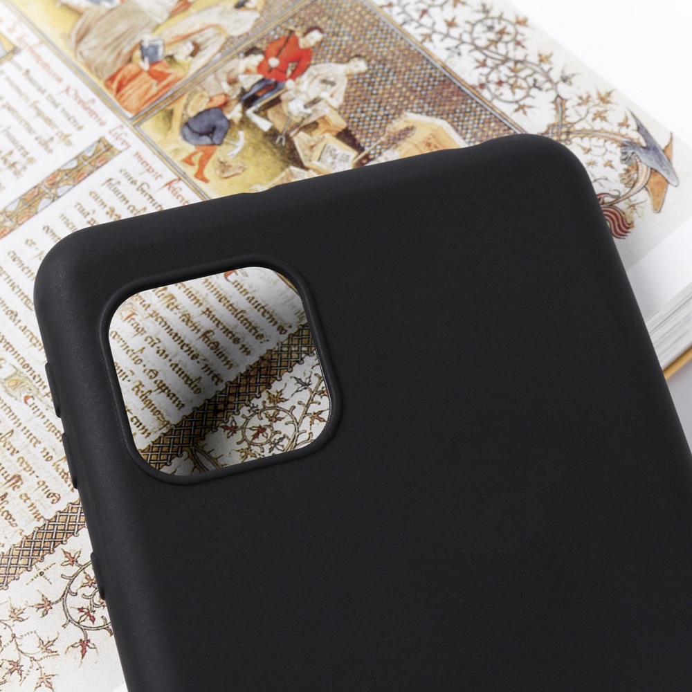 Ốp Điện Thoại TPU Silicon Mềm Màu Đen Cho Sharp Aquos Sense4 SH-41A Aquos Sense 4 / Aquos Sense5G SH-53A SH-M17 SHG03