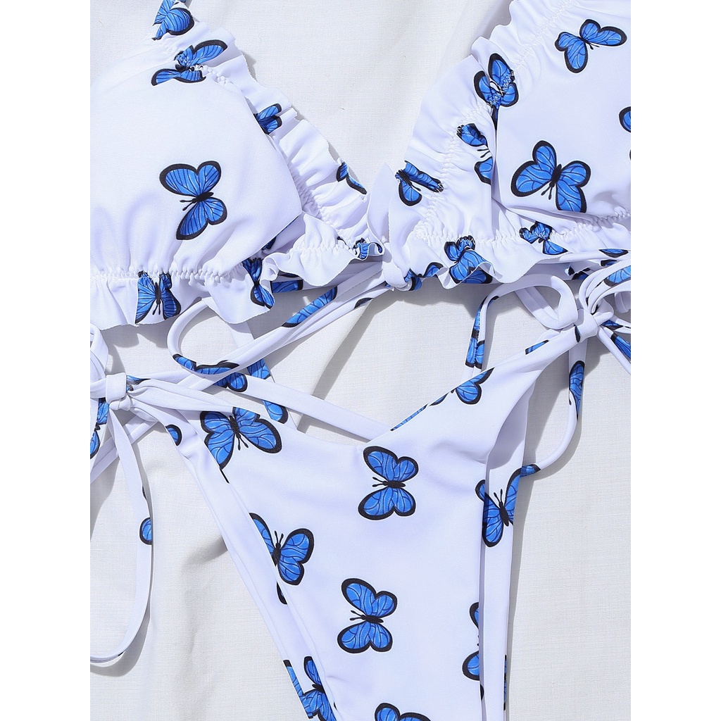 Bikini Nữ In Hoạ Tiết Bướm Phong Cách Mới 2023